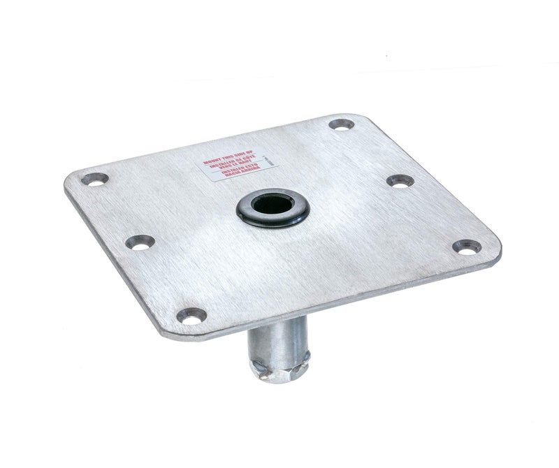 Swivl-Eze attwood SP-67739 Swivl-Eze Lock'N-Pin Stainless Steel 7-Inch x 7-Inch Non Threaded Boat Seat Pedestal Base - Image 1